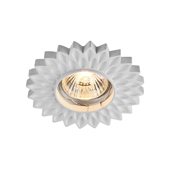 Встраиваемый светильник 1*GU10 35Вт Белый IP20 Gyps Classic DL282-1-01-W Maytoni