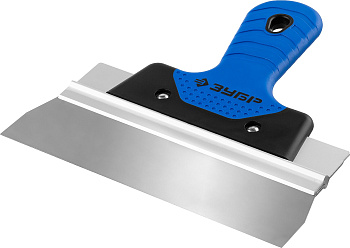 Шпатель "Профессионал" ФАСАДНЫЙ нержавеющий, 2к ручка. 200мм ЗУБР