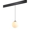 Трековый св-к для низков.шинопровода,провод 0.8м IP20 LED 4000K 15W 48V черный KIT NOVOTECH