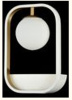 Бра 1*G9 40Вт Белый с Золотом IP22 Avola MOD431-WL-01-WG Maytoni
