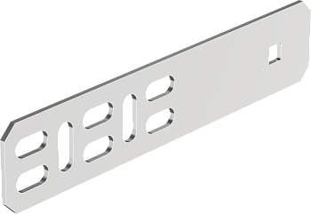 Пластина шарнирного соединения h=50мм IEK