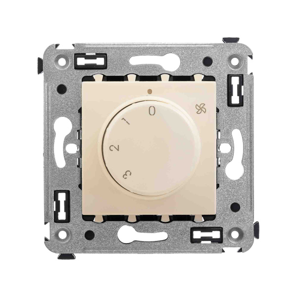 Механизм управления вентиляторами в стену, "Avanti", "Ванильная дымка" DKC