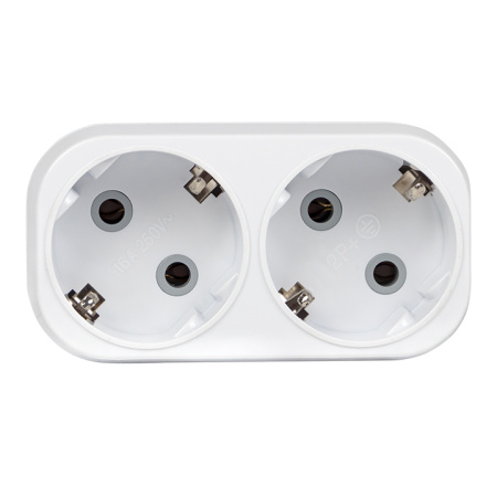 Разветвитель 2 гн, с/з плоский 16А 250B PROxima EKF