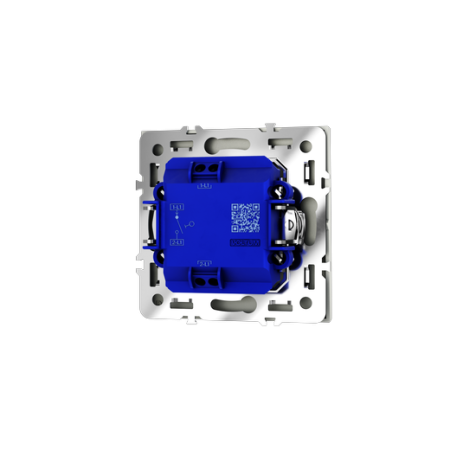 Выключатель встраиваемый Voltum S70 одноклавишный 10А, (сталь)