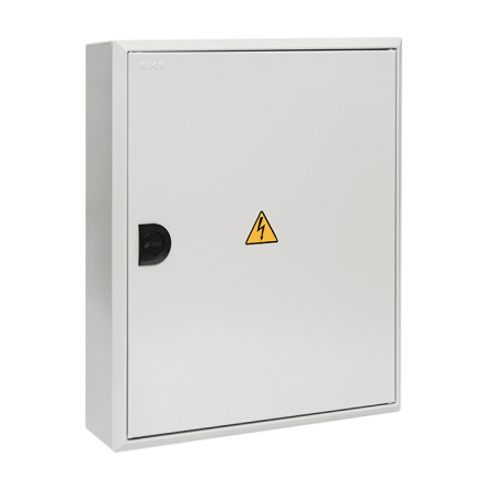 Щит распред, навесной ЩРН-54 пласт, замок (480х400х120) IP31 PROxima EKF