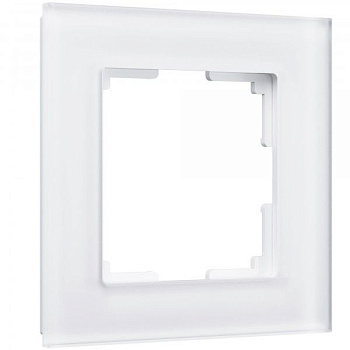 Favorit Рамка горизонт/вертик 1 пост . белый матовый IP20 Werkel