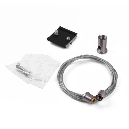 Набор для подвеса для накладного шинопровода (длина троса 2м) черный IP20 Slim Magnetic (a057209) Elektrostandard