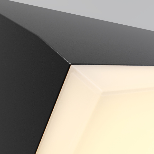 Настенный светильник (бра) 10Вт 3000К Графит IP54 Brick O436WL-L10GF3K Outdoor Maytoni