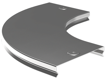 Крышка поворота плавного 90град (тип Г01) ESCA 300мм IEK