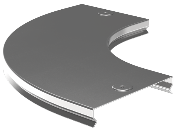 Крышка поворота плавного 90град (тип Г01) ESCA 300мм IEK