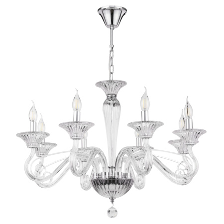 Люстра 8*E14 40Вт Прозрачный IP20 Acqua DIA010PL-08TR Maytoni