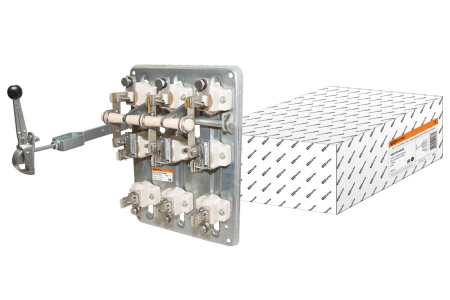 Рубильник РПС-1/1Л У3 TDM (100А, левый привод, без плавких вставок)