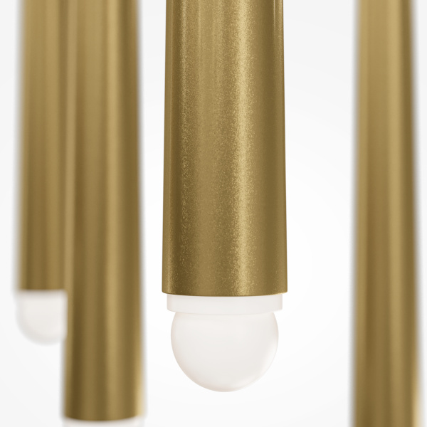 Подвесной светильник LED 31Вт Латунь IP20 Cascade MOD132PL-L30BSK Maytoni