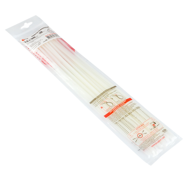 Хомут P6,6 стандартный (б), 3,6x370 (100шт) FlexLock PROxima EKF