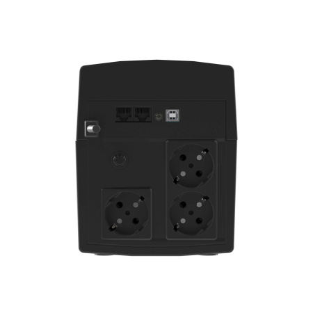 Линейно-интерактивный ИБП ДКС серии Info LCD, 1500 ВА/900 Вт, 1/1, 3xSchuko, USB + RJ45, LCD, 2x8Aч DKC