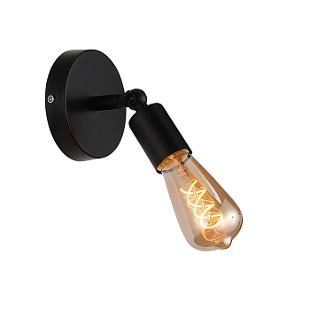 Бра Черный E27 1*60Вт SL419.401.01 EVOLUCE