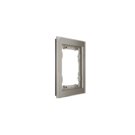 Рамка стеклянная Voltum S70 на 1 пост, (кашемир, стекло)