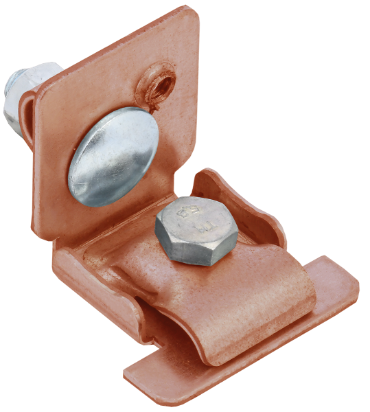 Держатель проводника круглого универсальный 6-10мм фальц 0,7-8мм медь IEK