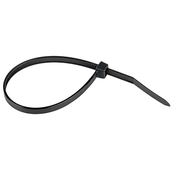 Хомут нейлоновый черный (4,8х200) (100шт) Basic EKF