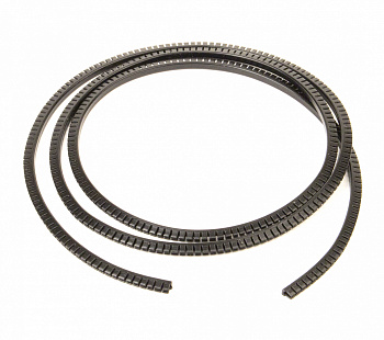 Профиль П-образный ребрёный для кромок DKC