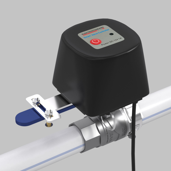 Умный электропривод для запорного крана черный IP20 (a060342) Elektrostandard