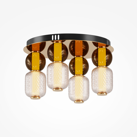 Потолочный светильник LED 60Вт Золото IP20 Drop MOD273CL-L60G3K Maytoni