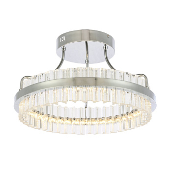Светильник потолочный Хром/Прозрачный LED 1*34Вт 3000К SL383.102.01 ST LUCE