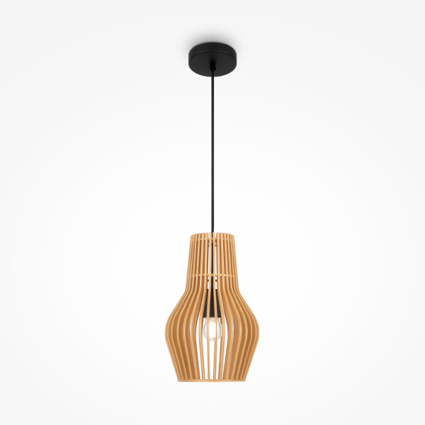 Подвесной светильник 1*E27 40Вт Черный IP20 Roots MOD191PL-01W Maytoni
