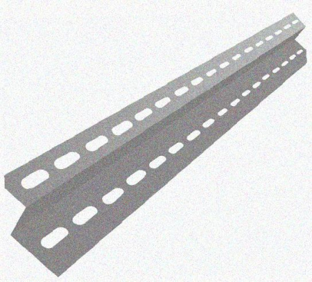 Профиль зетовый перфорированный К241х500 УТ1,5, горячее цинкование, S2,0