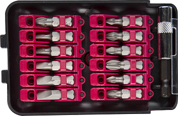 Набор : Биты РАКЕТА кованые в пластиковом боксе, 12шт ЗУБР