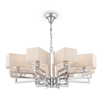 Люстра 8*E14 40Вт Никель IP20 Megapolis MOD906-08-N Maytoni
