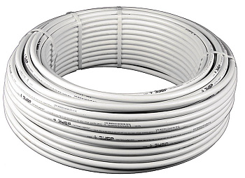 Труба металлопластиковая "ШиреФит", 32мм, толщ стенки 3мм, мет. слоя 0,6мм, макс. давл/ 10атм при т-ре 95°С, 50 м в упаковке ЗУБР