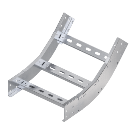 Угол вертикальный внутренний 45 градусов 50х600, R600, 1,5 мм, AISI 304 DKC