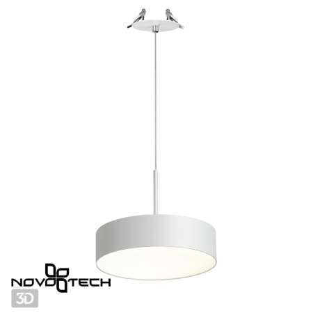 Св-к встр.св/д,длина провода 2м IP20 LED 30W 4000K 2600Лм 100-265V белый PROMETA NOVOTECH