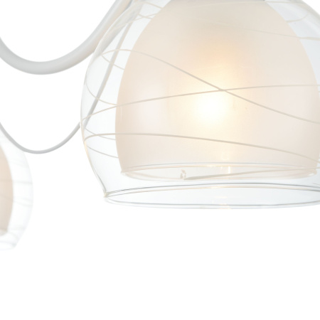 Потолочный светильник 3*E27 60Вт Белый IP20 Nikki FR5052-CL-03-W Freya Потолочный светильник 3*E27 60Вт Белый IP20 Nikki FR5052-CL-03-W Freya