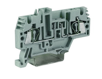 HMFA.2/L24/GR, держатель предохранителя, 4 кв.мм, серый с LED индикатором, 24 В DKC