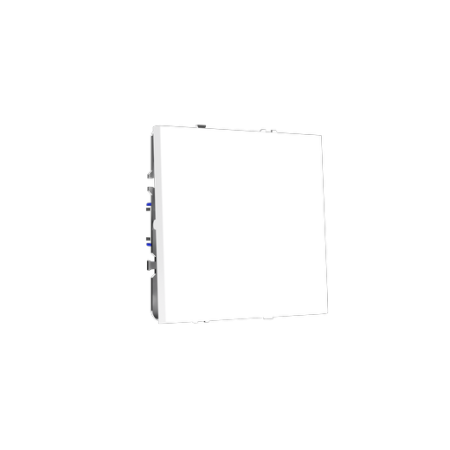 Выключатель с самовозвратом встраиваемый Voltum S70 одноклавишный 10А, (белый глянцевый)