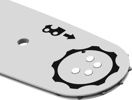 Тип 5 шаг 0.325" паз 1.5 мм 40 см шина для бензопил ЗУБР