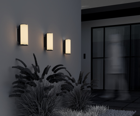 Настенный светильник (бра) 12Вт 3000К Графит IP54 Rock O434WL-L12GF3K Outdoor Maytoni