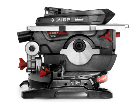 ЗПТК-210-1500 пила торцовочная комбинированная, d 210 х 30 мм, 1500 Вт ЗУБР