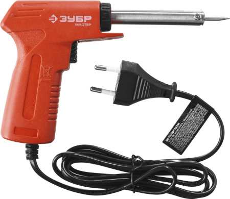 Электропаяльник 30Вт + 70Вт, конус, пистолетная рукоятка ЗУБР