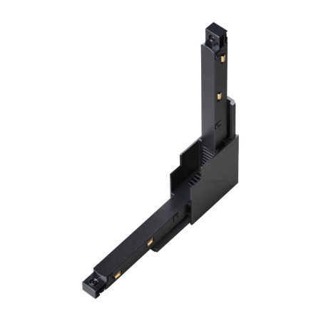 Соединитель с токопроводом для шинопровода Г-образный IP20 48V FLUM черный NOVOTECH Соединитель с токопроводом для шинопровода Г-образный IP20 48V FLUM черный NOVOTECH