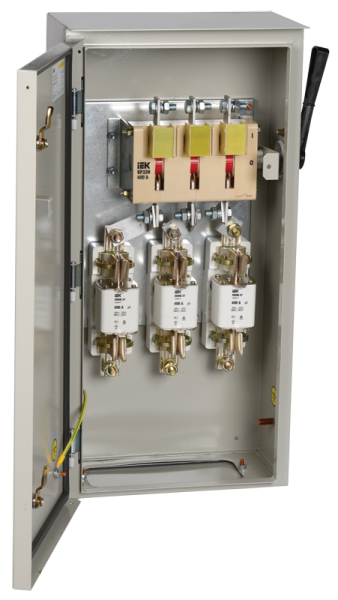 Ящик с рубильником и предохранителями ЯРП-400А У1 IP54 IEK