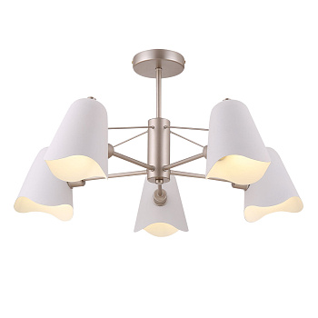 Люстра 5*E14 40Вт Золото IP20 Manon FR5037PL-05S Freya Люстра 5*E14 40Вт Золото IP20 Manon FR5037PL-05S Freya