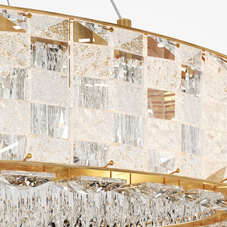 Подвесной светильник LED 56Вт Золото IP20 Castello MOD336PL-L130G3K Maytoni