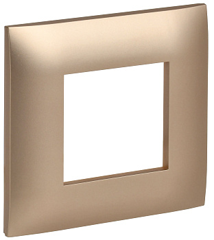 SKANDY Рамка 1-местная SK-F01Sa песочный IEK
