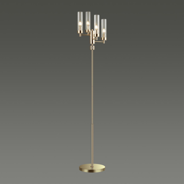 Торшер E14 4*40W 220V KAMILLA золотой LUMION
