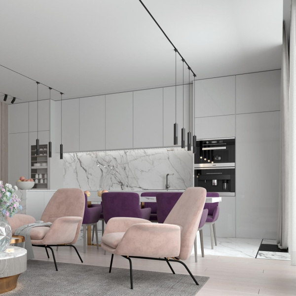 Св-к трековый,провод 1м IP20 LED 4000K 12W 220V черный MAIS LED NOVOTECH