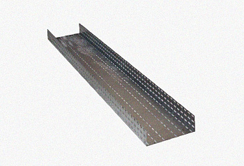 Лоток перфорированный ЛМ 150х100х2000 УТ1,5, горячее цинкование, S1,5