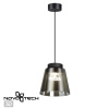 Св-к накл.св/д,длина провода 2м IP20 LED 4000K 24W корпус черн./плафон дымч.ARTIK NOVOTECH